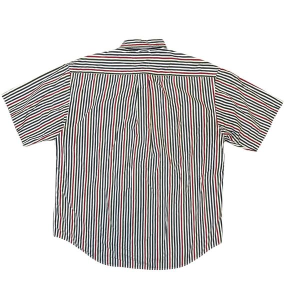 Vintage Tommy Hilfiger Shirt Mens XL‎ Striped Long Sleeve Button Down w/Pocket - Picture 7 of 9